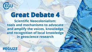 #EGU23 GDB4 - Scientific Neocolonialism