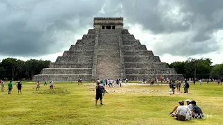 1 Hour Walking Tour Chichen Itza El Castillo Pyramid | Mayan Ruins | Yucatán, Mexico 🇲🇽 | 4K Travel