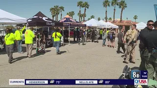 Sheriff, leaders walk ‘dangerous’ Las Vegas road for 2nd annual 'Big Walk'