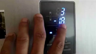 Холодильник No Frost Samsung RL34 ECMS - замеряю температуру в камерах.