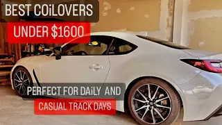 BEST COILOVERS FOR 2022 BRZ / GR86 UNDER $1600