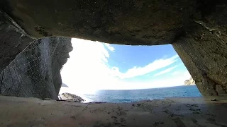 Inside a World War 2 Nazi Pillbox 360VR, Monterosso Italy