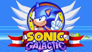 Sonic Galactic - Fantastic 2D Sonic Game with Sprawling Levels, Boss Fights & 5 Playable Characters!