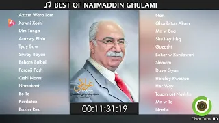 BEST OF NAJMADDIN GHULAMI - 26 Original Tracks - HD | خۆشترین گۆرانییەکانی نەجمەددین غولامی