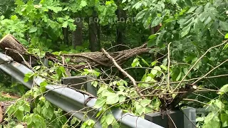 05-27-2024- Stewartsville Bedford County, Virginia - Tornado Producing Storm causes damage