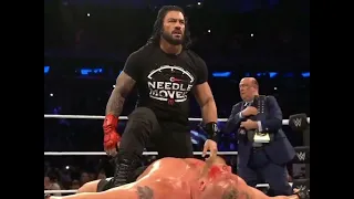 Roman Reigns - Vicious Attack to Brock Lesnar / Madison Square garden 5/3/2022 ||Road Wrestlemania