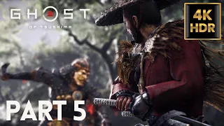 Ghost of Tsushima [PS5 4K HDR] Gameplay Walkthrough Part 5 - No Commentary