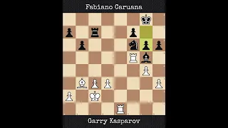 Garry Kasparov vs Fabiano Caruana | Ultimate Blitz Challenge (2016)