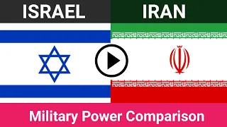 ISRAEL vs IRAN | Military Power Comparison (Latest)