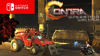 Contra Operation Galuga Nintendo Switch Gameplay (Full Game)