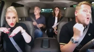Gwen Stefani SLAYS Carpool Karaoke With James Corden, George Clooney & Julia Roberts