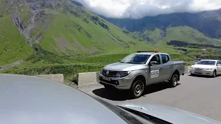 Georgia. Upper Lars - Stepantsminda. Georgian military road. Грузия. Военно-грузинская дорога. 2022г