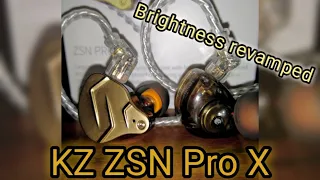 KZ ZSN Pro X - Brightness revamped - Unboxing and review