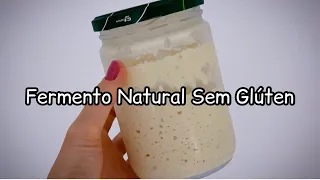 Aprenda a Fazer seu Fermento Natural Sem Glúten | Levain