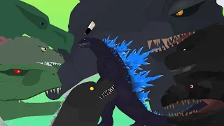 Making Composite Godzilla Fanboys RAGE | A Godzilla Stick Nodes (Sort Of) Battle Animation