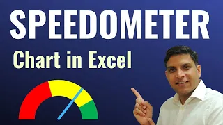How to create Excel Gauge Chart | Speedometer Chart
