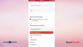 Как оформить займ в компании SmartCredit (Creditter)? На что обратить внимание при заполнении заявки