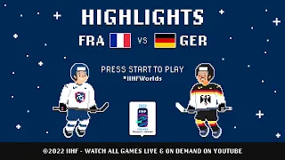 Highlights | France vs. Germany | 2022 #IIHFWorlds