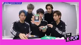 TOMORROW X TOGETHER, Self unboxing [BEHIND THE SHOW 191029]