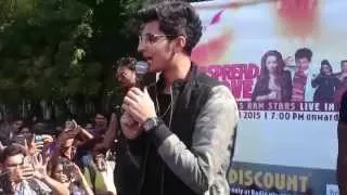 Darshan Raval in LJ Campus for Promoting his show in YMCA