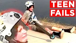 FUNNY TEENAGER FAILS!! | Candid And Viral Teen Fails And Bloopers From IG, FB And More | Mas Supreme