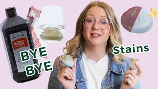 How to Remove Stains from Menstrual Cups and Discs | The Easy Way or Hard Way