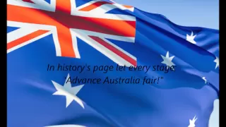 Australian National Anthem - "Advance Australia Fair" (EN)