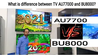 Samsung TV AU7700 vs BU8000 difference: Which one you should buy?