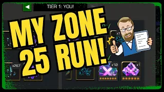 My Strategy For Sector 7 Zone 25 X-Magica Incursions Run! Hacks/Champions ETC! ALMOST No Items!