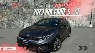 Sleek & Sporty: 2023 Kia Forte5 GT Tour! Walk-around Video