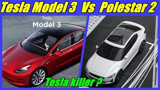 Tesla Model 3  Vs  Polestar 2