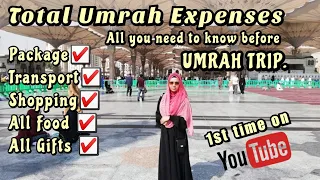 UMRAH TRAVEL GUIDE 🕋|| UMRAH EXPENSE - All You Need to Know Before Umrah Trip || Food,Transport,etc