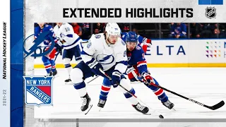 Tampa Bay Lightning vs New York Rangers Jan 2, 2021 HIGHLIGHTS