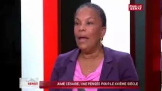 Christiane Taubira s'exprime sur Aimé Césaire