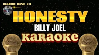 HONESTY - Billy Joel - Karaoke