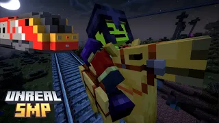 CAMEL vs TRAIN | Funny Moments from Unreal SMP