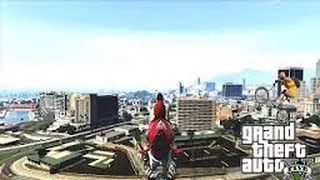 Grand Theft Auto V Gliding story mode