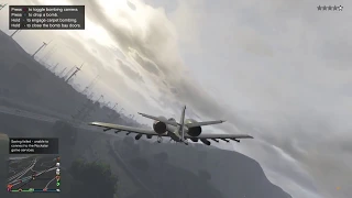 B-11 Strikeforce : Cannon : Fail,  Barrage : Fail,  Bombs : Success  GTA 5 Online