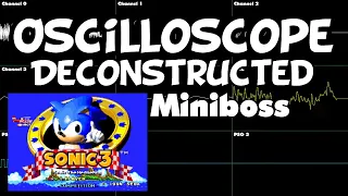 Sonic 3 - Miniboss - Oscilloscope Deconstruction