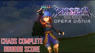 Dissidia FF Opera Omnia JP - Keiss CHAOS Complete 999999 Score