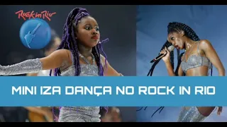 IZA e Mini IZA Luara no Rock In Rio - Break Dance YoYo feat Gloria Groove (vídeoshow oficial)