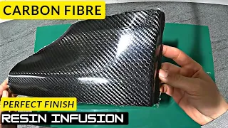 How to make a Carbon Fibre cover using resin infusion. EPOXY