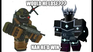 Can 4 Mercenary Bases Beat the Fallen King? | Roblox TDS