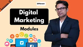 Lesson-2:  Digital Marketing Modules