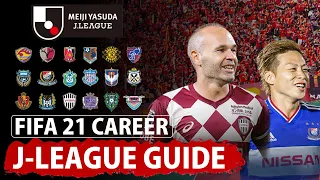 The Quick J-League Career Guide for FIFA 21