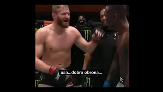 Blachowicz do Adesanya "moge byc twoim ochroniarzem" PL +Khabib