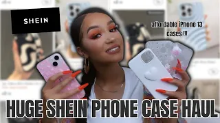 HUGE SHEIN iPHONE 13 CASE HAUL … GIRLY & LUXURY CASES *ALL UNDER $5* !!!