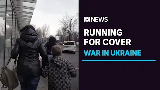 Lviv residents take cover as Russia shells Ukraine's 'safe city'  | ABC News