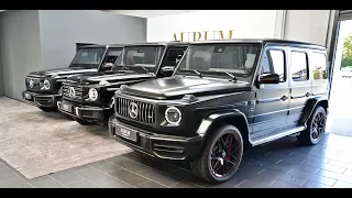 THE NEW 3x Mercedes-Benz G-Klasse G 63 AMG Edition 1+ G 500 L *THE BLACK PANDA*