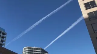 White trails behind airplanes are contrails not chemtrails | FOX 7 Austin